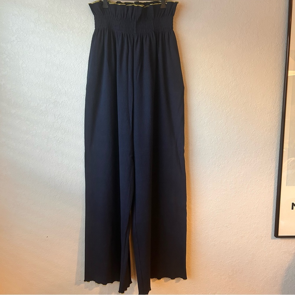 Sammy B ribbed wide leg pants